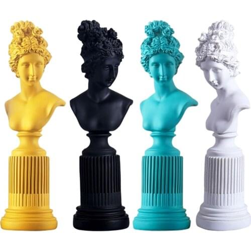 Creative Goddess Home Décor Collectible Lady Women Sculpture Figurine, Home