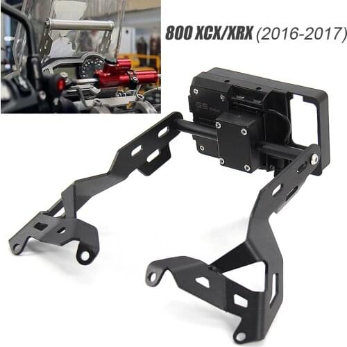 Motorcycle 2016 2017 FOR Triumph Tiger 800 XCX/XRX Front Phone Stand Holder Smartphone Phone GPS Navigaton Plate Bracket