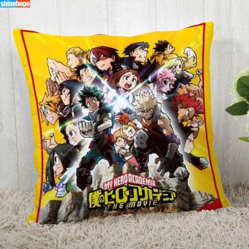 Boku no Hero Academia Pillow Cover Customize Pillowcase Modern Home Decorative Pillow Case For Living Room 45X45cm,40X40cm