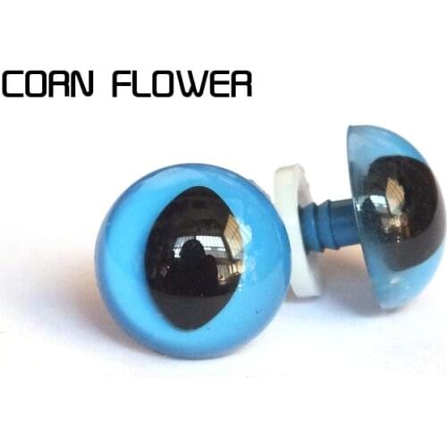 Wholesale 50pcs/lot blue color cat eyes for Doll Animal Puppet Crafts