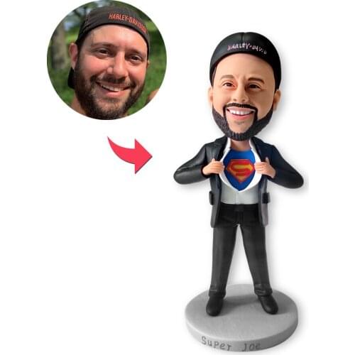 Create a bobblehead Clay Figurines Based on Customers' Photos Wedding Birthday Cake Topper fine Gifts Decorations Ornaments