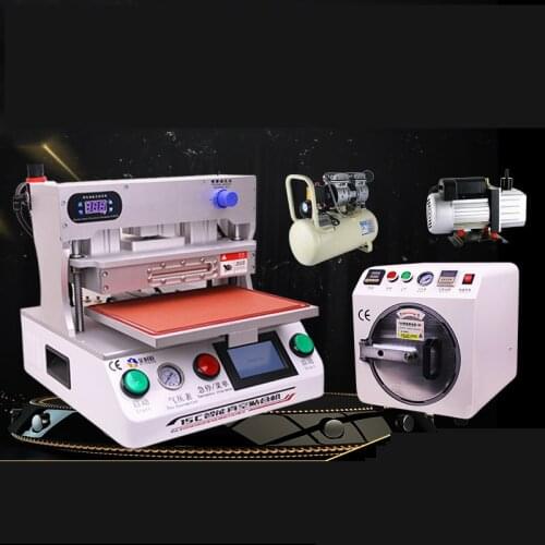 15 inch Vacuum Mobile Phone Screen Separation And Defoaming Laminating Machine Automatic Screen Pressing Machine