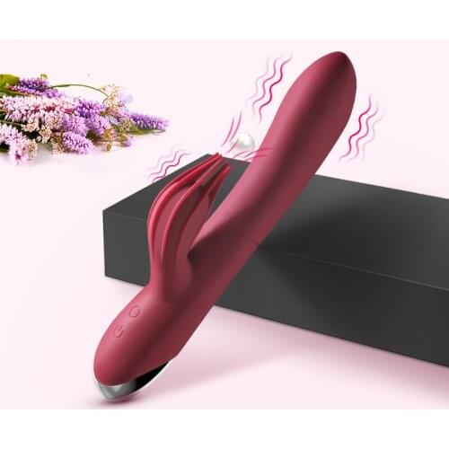 ZINI G-spot 10 Speed USB Rechargeable Powerful Dildo Rabbit Vibrator for Women Clitoris stimulation Massage Adult sex toys