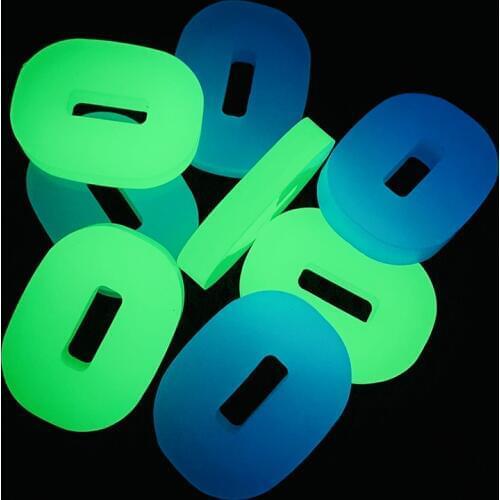 1piece Diy Knife Handle Washers Gasket Material Handle DIY Luminous Knife Handle Fluorescent Plate