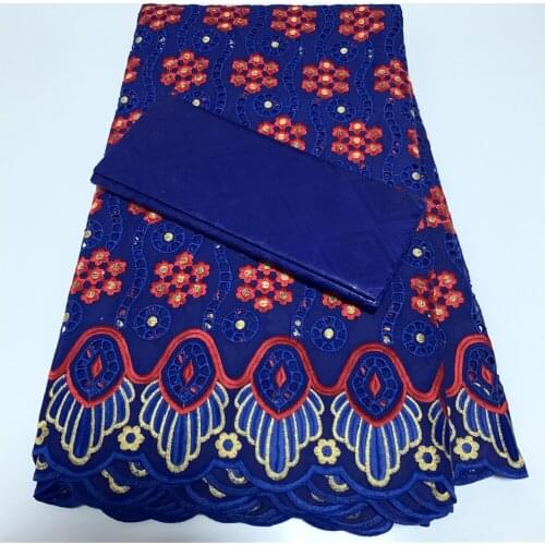 2021 2.5 +2.5 Yards Latest Bazin Brocade New Female And Embroidered Fabric Cotton Lace Dubai Swiss Prom Dresses Wedding Damask