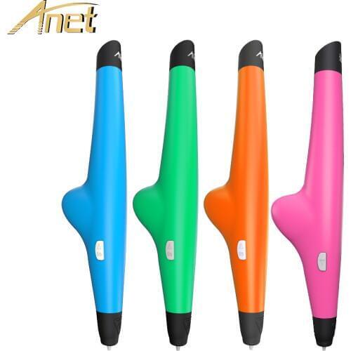New VP05 Anet 3D Pen DIY Drawing Pen With PCL Filament For Kids Children Gift Low Temperature Safe 3D Pen