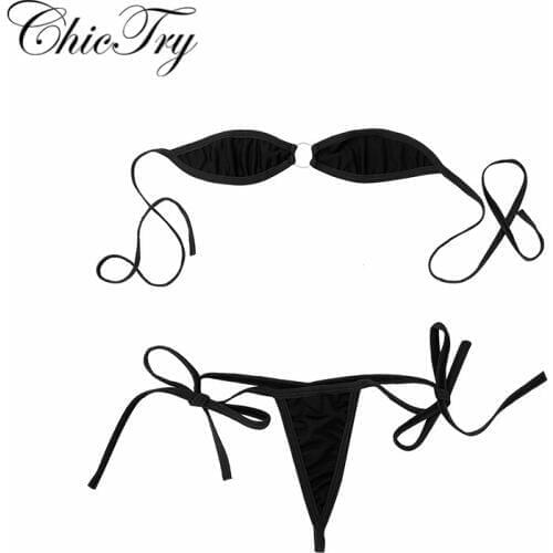 Купальники мини-бикини ChicTry China At AliExpress