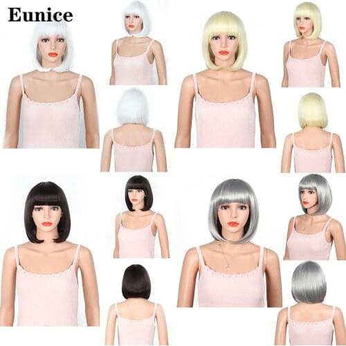 Eunice hair White Wigs