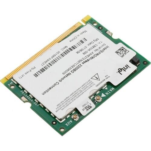 Intel Pro/Wireless 2200BG 802.11B/G Mini PCI Network Card WIFI for Toshiba Dell
