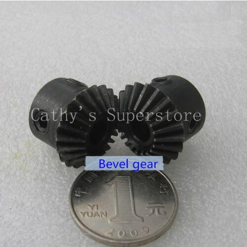 Bevel Gear a pair 20T Mod 1 M=1 ratio 1:1 Rough Bore 45# steel right angle rectangle transmission parts motor accessories DIY