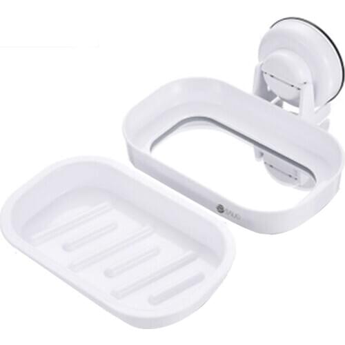 Kitchen Storage Sucker Holder Bathroom Toilet Shelf Soap Sponge Organizer 1PC
