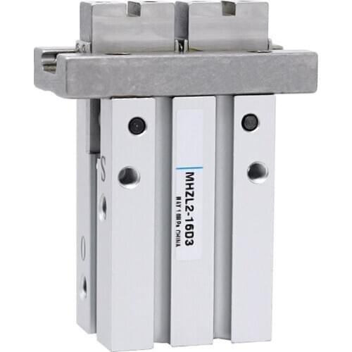 MHZL2 Air Gripper Standard 2 Fingers Double/Single acting MHZL2-10D MHZL2-16D MHZL2-20D MHZL2-25D MHZL2-16S