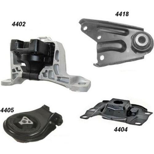 Engine Motor & Trans Mount Set 4PCS. 2004-2009 FOR Mazda 3 2.0 L 2.3L without Turbo