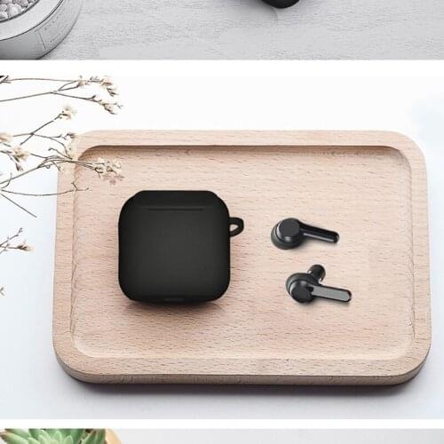 2021 New Soft Anti-slip Silicone Earphone Case Protective Cover Shell with Carabiner for skullcandy Indy Wireless Headphone