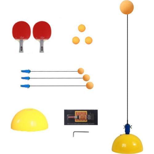 New Creative Elastic Soft Shaft Table Tennis Trainer Relieve Pressure Self-training Artifact Accessories for Single Practice