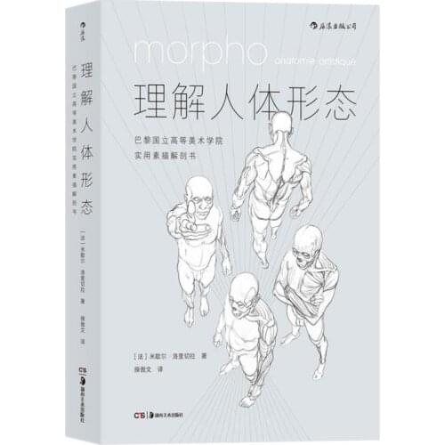 Understanding Human Form Zero Base Fine Art Beginner Self-study Book Art Painting Sketch Sketch Art Painting Supplies Art