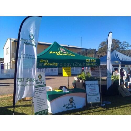 Hexagonal 40x40x2.0mm Aluminum Frame Personalized Party Marquee Tent Advertisement Pop Up Gazebo in 3*3m for Events Purpose