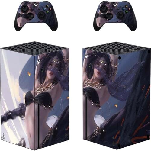 Dao Style Xbox Series X Skin Sticker for Console & 2 Controllers Decal Vinyl Protective Skins Style 1
