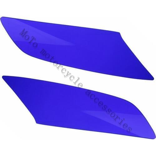 Light Blue Headlight Lens Cover Shield For CBR600RR 2007-2012 2008 2009 2010 2011 ABS Plastic