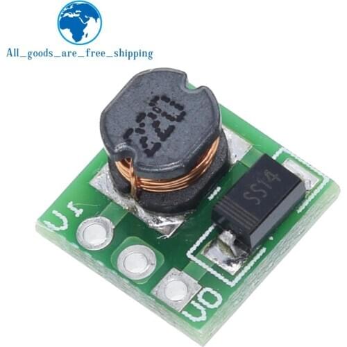 TZT 0.9-5V To 5V DC-DC Step-Up Power Module Voltage Boost Converter Board 1.5V 1.8V 2.5V 3V 3.3V 3.7V 4.2V To 5V