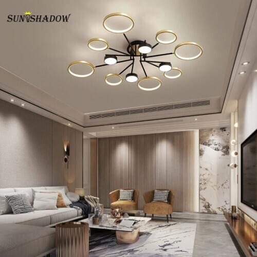 Home Decoration Led Chandelier Lustre Modern Luxury Ceiling Chandelier Lighting for Living room Dining room Kitchen Bedroom Lamp