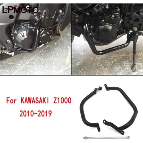 For KAWASAKI Z1000 Z 1000 2010-2019 2018 2017 2016 2015 2014 2013 Motorcycle Crash Bar Frame Engine Protection Guard Bump