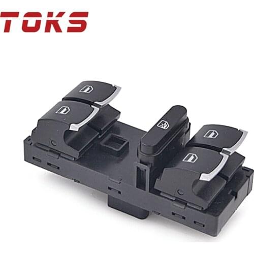 3C8 959 857 Front Left Driver Side Window Switch Button For VW Passat CC 2.0L Jetta Golf Rabbit Tiguan Seat Altea 3C8959857