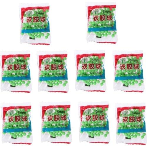 800pcs 6mm Medium Stiff Bb Gun Paintball Toy Sniper Bullets Ball Kids Toy