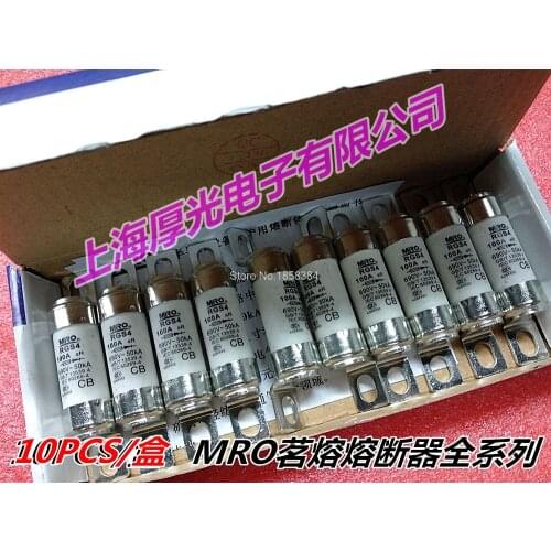 Free shipping 10pcs/lot Fuse RGS4 110A 690V fuse bolted type fuse authentic