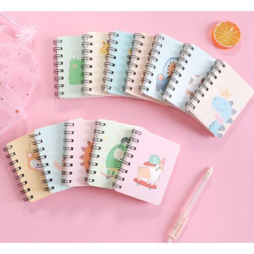 Animal Notebooks for Students Avocado Planner Coil Book Notebooks and Journals Stationery Kawaii Book Cute School Supplies