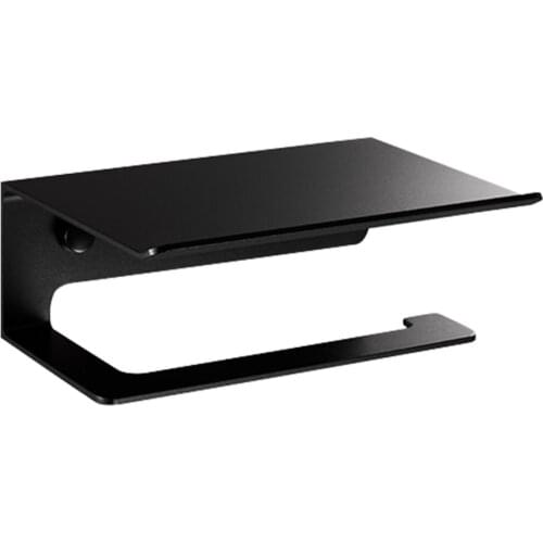 High Quality Bathroom Roll Holder Stainless Steel Mobile Phone Paper Towel Holder Toilet Paper Holder