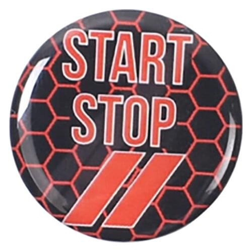 Engine Start Stop Button Switch Decoration Cover Trim for Dodge Challenger/Charger/RAM 2010-2021 Durango 2014-2021
