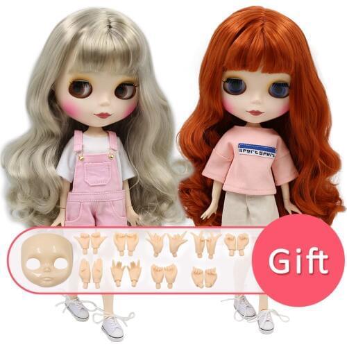 ICY DBS Blyth doll nude joint body with hand set AB makeup face 30cm 1/6 BJD fashion toys girl gift