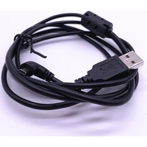 USB Male Plug To Wire 8 Pin Left Angled 90 Degree Plug Camera Data Cable for Panasonic LUMIX DMC FX10/FX100K/FX100S/FX12/FX150K