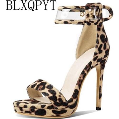 BLXQPYT New Gladiator Sandals Sexy fashion super Big Size 28-52 Lady Super High Heel wedding party Women Pumps shoes 19-10