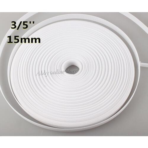 15mm x 50yard Polyester/Plastic Boning for Lingerie Acessories /dress sewing