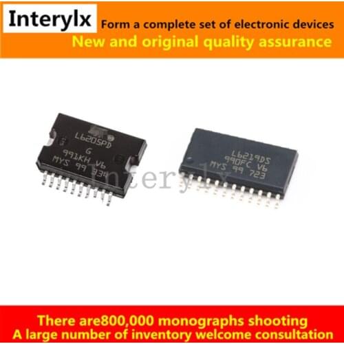2Pcs New 100% E-L6219DS013TR L6219DS SOP-24 L6205PD013TR L6205PD SOP-20 Motor Drive IC Chip Can Be Bom With Single Quotes