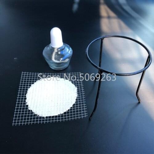 3pcs/set Laboratory Alcohol Lamp with Tripod and Network Laboratory Heating Equipment