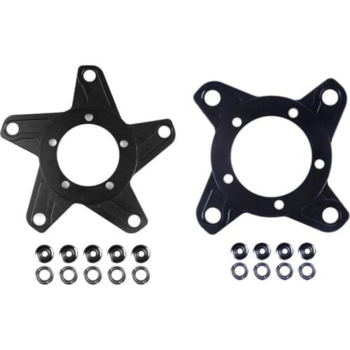 Bafang Ebike Electric BBS01 BBS02 Bicycle Mid Motor Spider Chain Ring Adapter 104BCD 130BCD for MTB Electric Bicycle