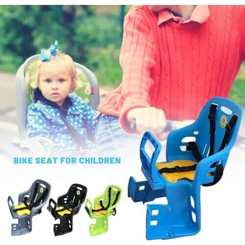 Childrens Bicycle Seat With Safety Armrests Suitable For Children Toddlers Kids From 8 Months To 6 Years Old
