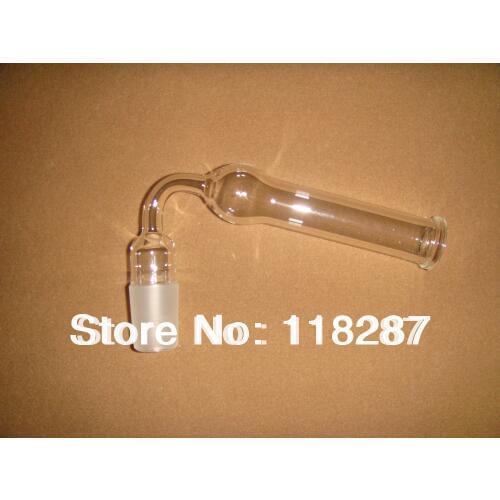 Bent drying glass tube adapter,with 24/29 joint, lab glass,lab glass adapter