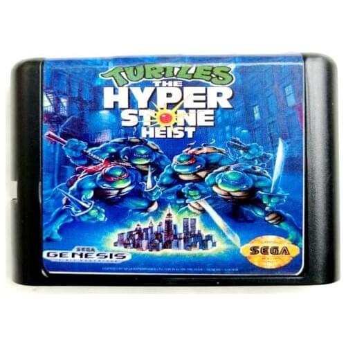 Ninja The Hyper Stone Heist 16 bit MD Memory Card for Sega Mega Drive 2 for SEGA Genesis Megadrive