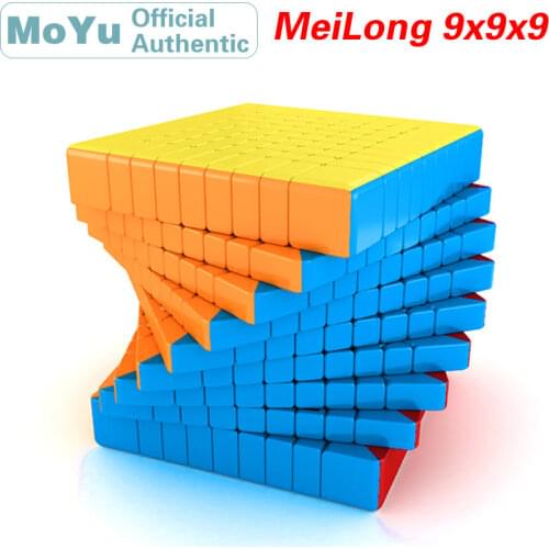 MoYu MeiLong 9 9x9x9 Magic Cube MeiLong9 9x9 Professional Speed Cube Puzzle Antistress Educational Toys For Children