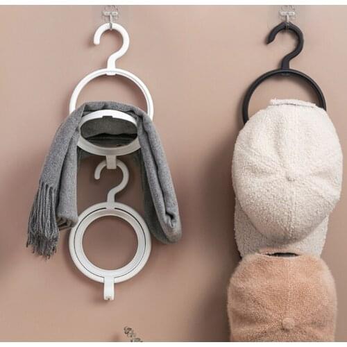 Detachable Hat Holder Rack Stackable Wall Hanging Round Baseball Hanger Hook