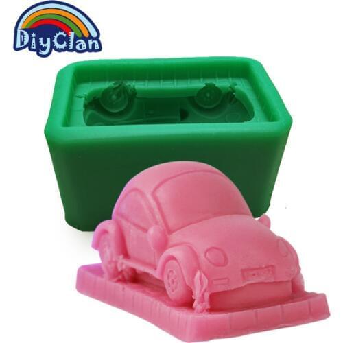 3D Handmade Silicone Molds For Cake Decorating Car Stereo Soap Moulding Salt Sculpture Candle Resin Decorative Form S0076XC