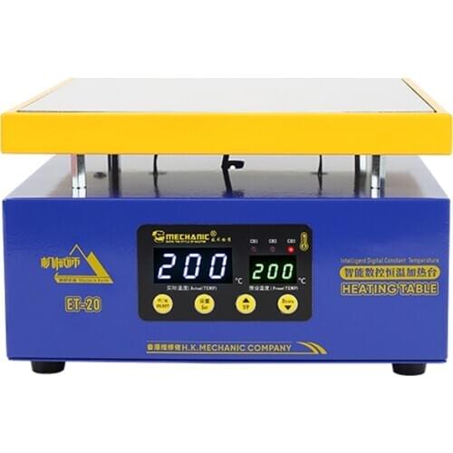 MECHANIC Constant Temperature Heating Table Intelligent Temperature Digital Preheator for BGA Reballing PCB Middle Frame Removin