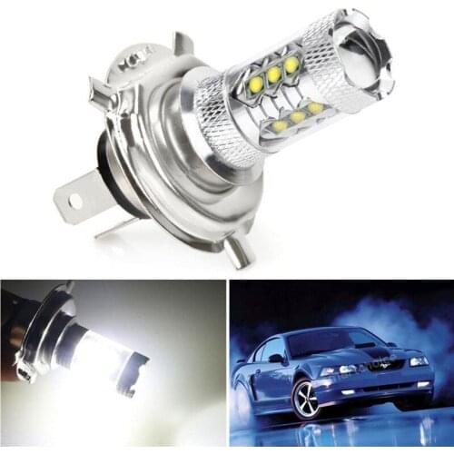New 1Pcs H4 80W 6000K 1000LM LED Fog DRL 360 Degrees Driving Car Head Light Lamp Bulbs White Super Bright Low Consumption#295292
