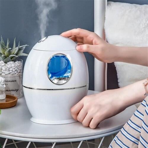 800Ml Large Capacity Air Humidifier USB Air Fresheners Ultrasonic Cold Water Mist Diffuser For Office Home LED Night Light