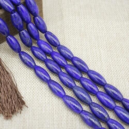 10*16MM High Quality Nature Blue Stone Drum-Shaped Beads Lapis Lazuli Beads for Jewelry Making Bracelet Earrings Necklace Beads