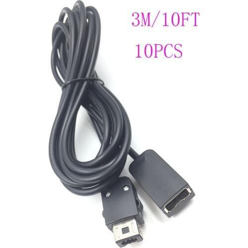 10PCS 3M 10ft Extension Cable for NES for SNES Classic Mini Console Controller Cords Extender